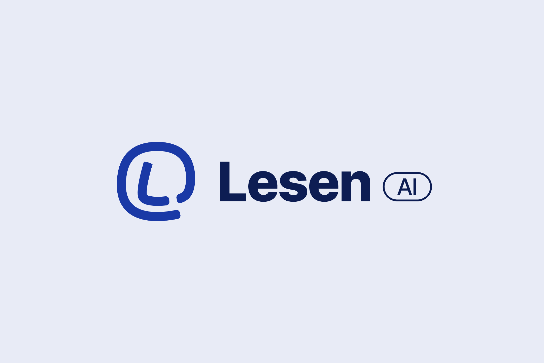 Lesenai wordmark animated